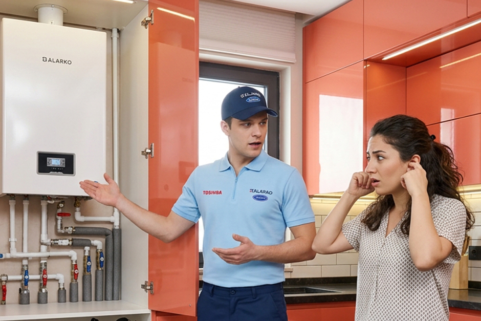 Kombi ilk çalıştırmada neden ses yapar?